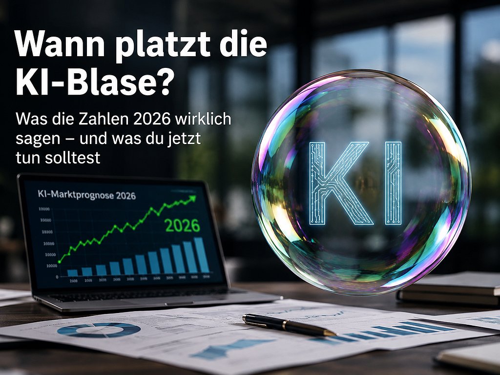 Wann platzt die KI-Blase? Was die Zahlen 2026 wirklich sagen – und was du jetzt tun solltest