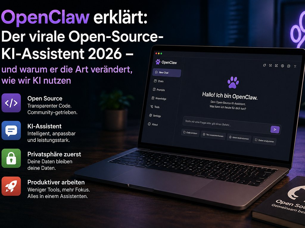 OpenClaw erklärt: Der virale Open-Source-KI-Assistent 2026 – und warum er die Art verändert, wie wir KI nutzen
