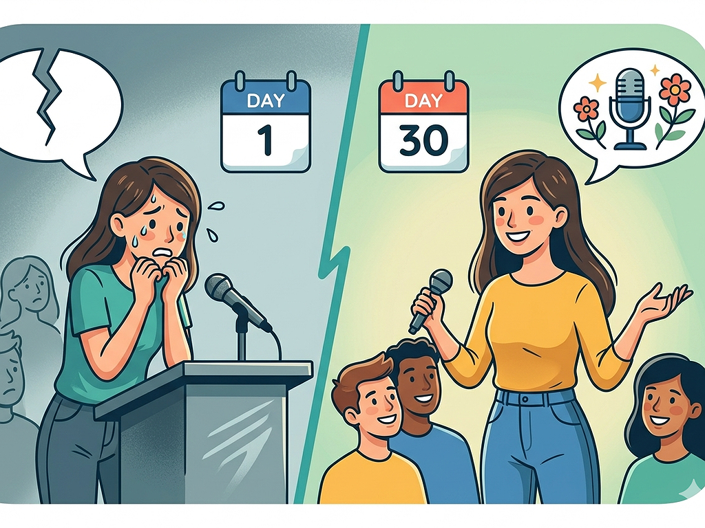 Sprachangst überwinden: Mythos vs. Realität – In 30 Tagen freier sprechen?