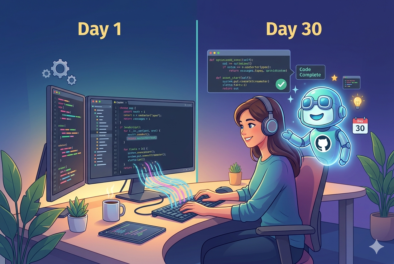 GitHub Copilot als Lernpartner: Code schneller lernen mit AI