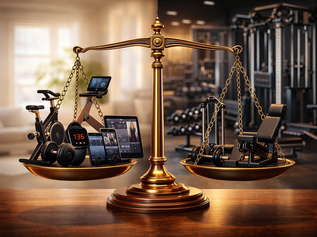 Home Workout vs. Fitnessstudio: Was bringt 2025/2026 mehr für deine Fitness?