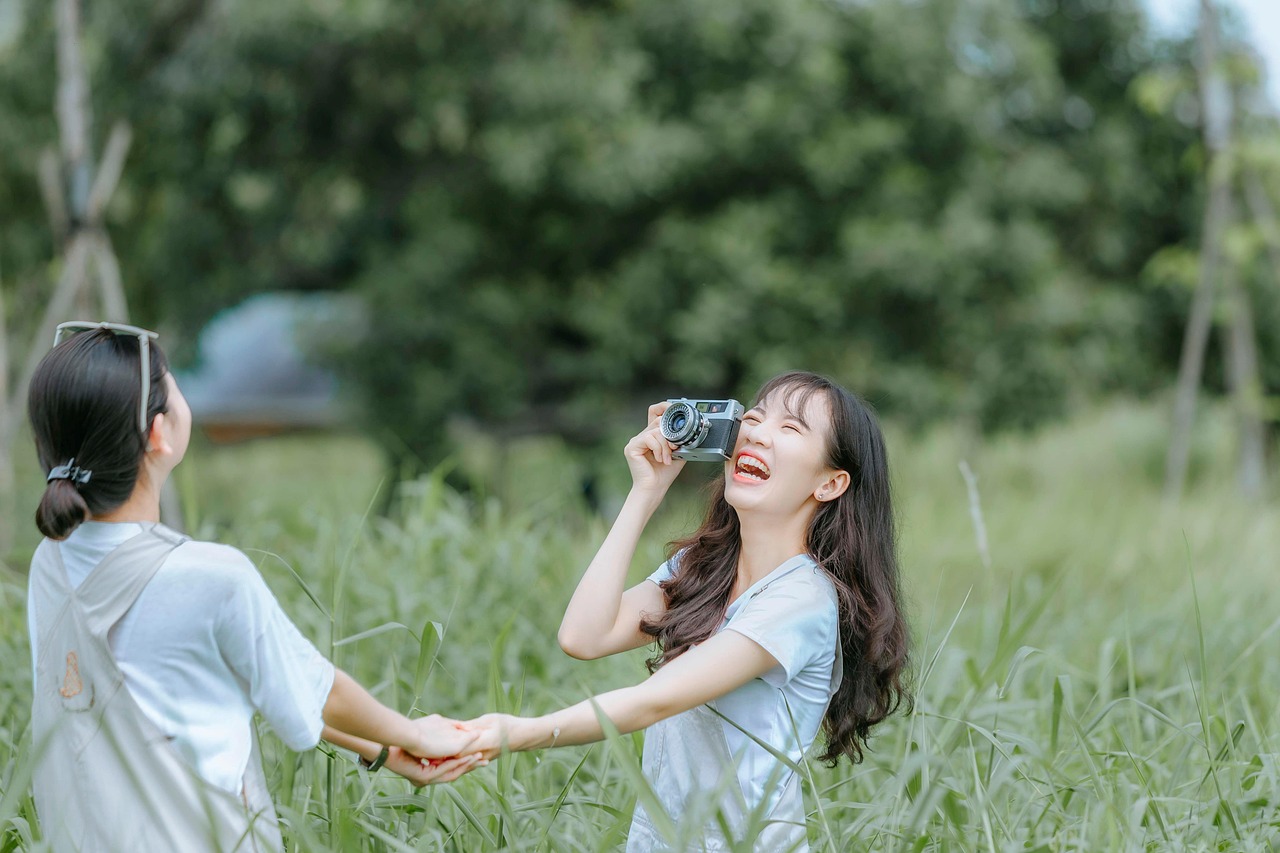 Adults conversing casually at a gathering